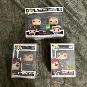 Funko Pop: Billy and Tommy and Scarlet Witch